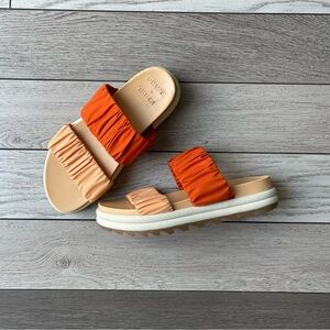 Sorel x Prana Orange Sandals